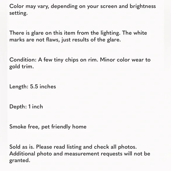 Vintage Floral Ceramic Leaf Trinket Dish With Gold Trim Elegant Glam Cottagecore - Picture 3 of 4